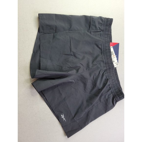NEW Reebok WOR Run Short Women's Medium Black Liner NWT Run Gym - Picture 4 of 10